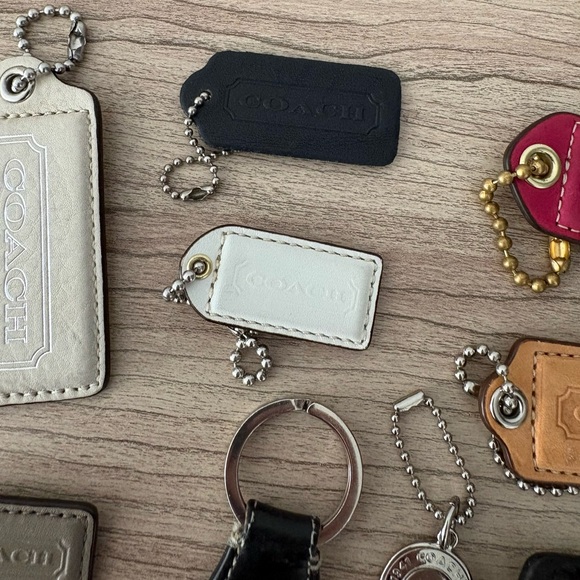 Coach Multicolor Leather Keychain Collection - Picture 6 of 13